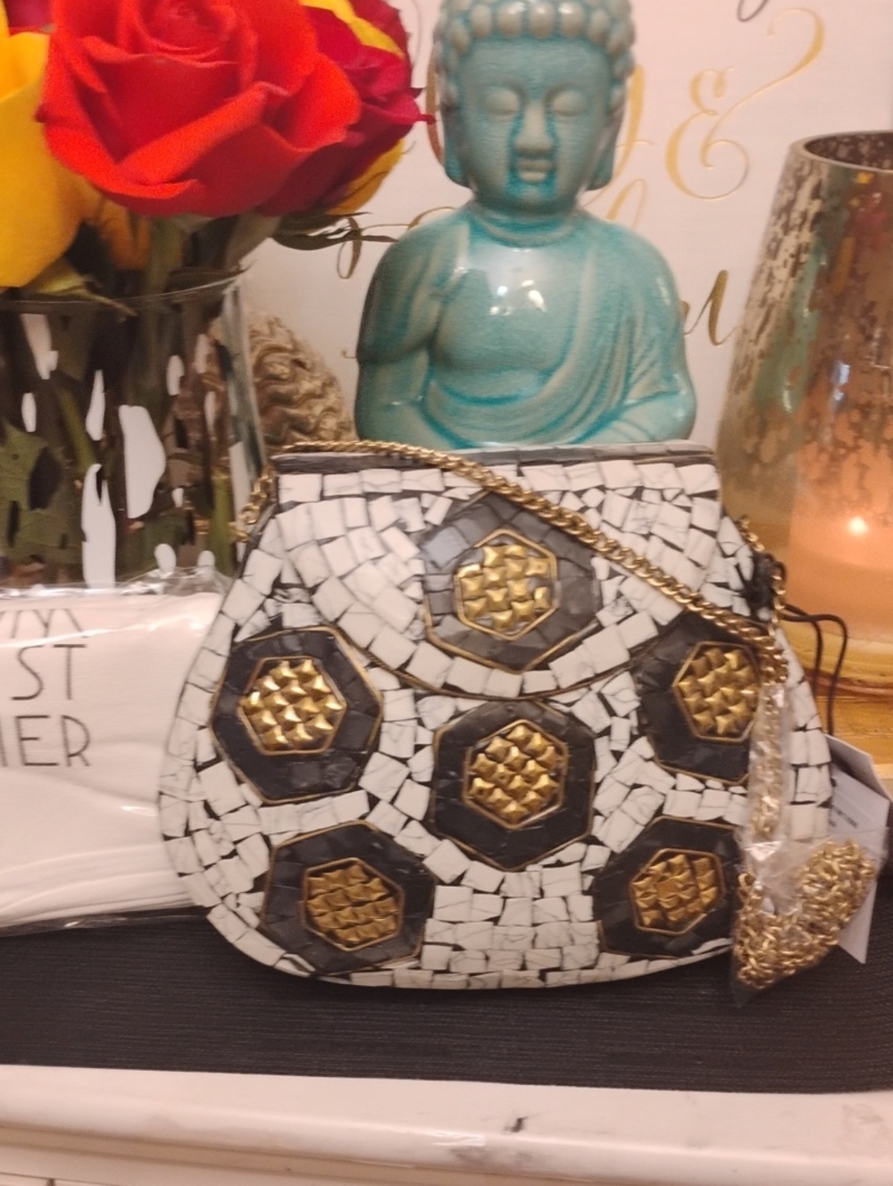 Mosaic tile Crossbody Bag